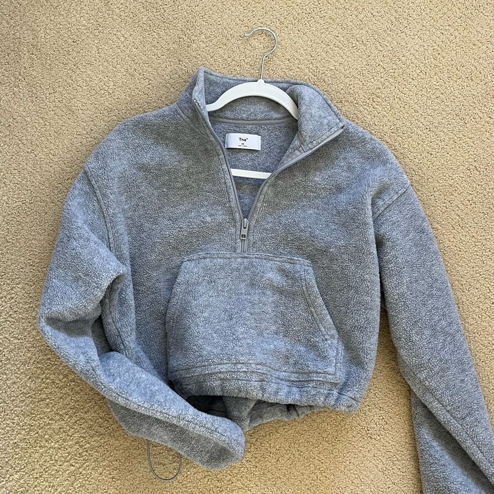 Teddy cropped fleece